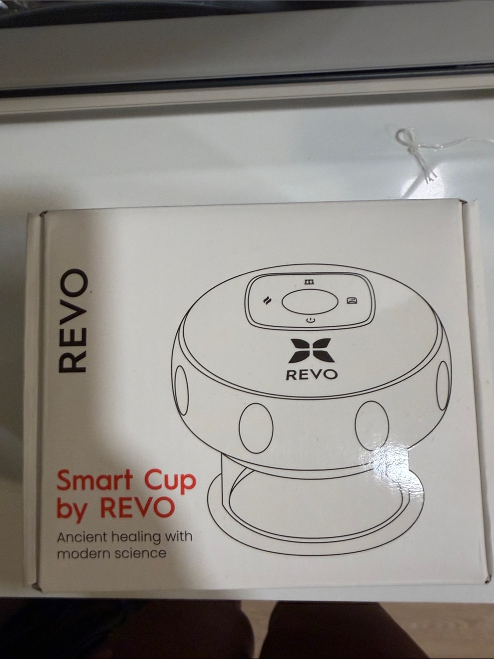 Revo Smart Cup - White with Red Accent